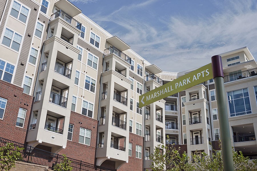 Raleigh, NC Apartments on the Greenway Marshall Park