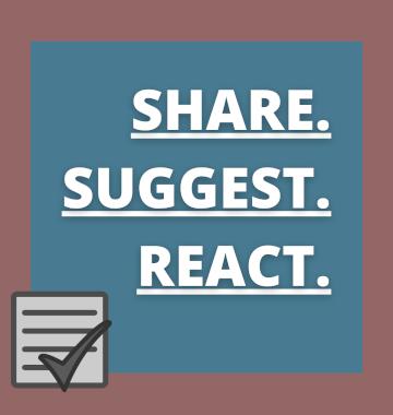2022 REACT Survey Launch