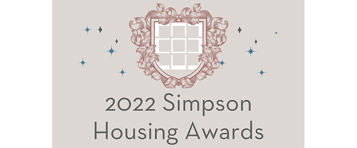 Sincerely, Simpson | Simpson Housing Blog | 2022 Simpson Housing Awards logo