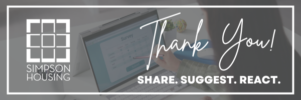 Sincerely, Simpson | Simpson Housing Blog | 2024 REACT Survey Thank You