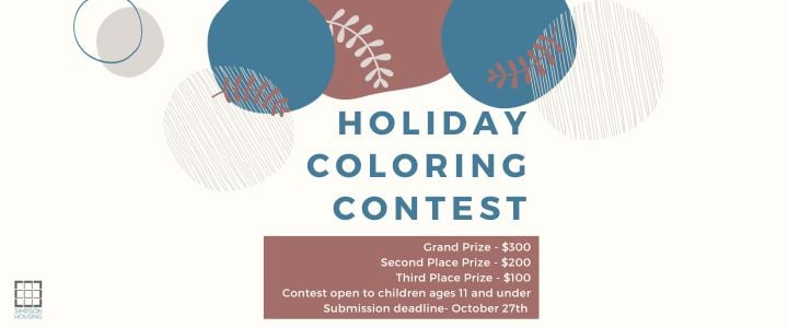 Sincerely, Simpson | Simpson Housing Blog | Holiday Coloring Contest 2023