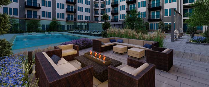 Sincerely, Simpson | Simpson Housing & Simpson Property Group Blog | Regions | Passport Apartments | Herndon, VA | Firepit