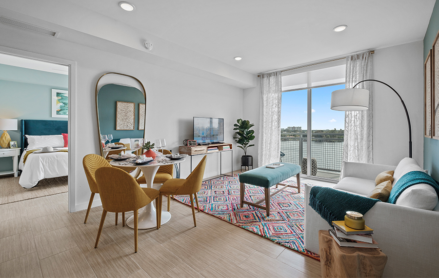 3 bedroom apartments for rent in Miami, FL - Living Room