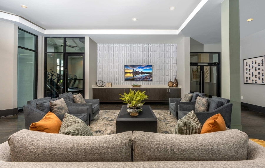 2700 Charlotte - Nashville, TN - Clubroom - nashville apartments for rent
