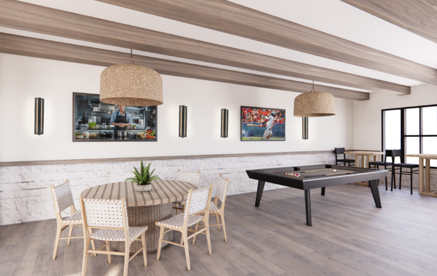 Apartments near Westshore Marina District - The Residence Peninsula - breezeway gameroom