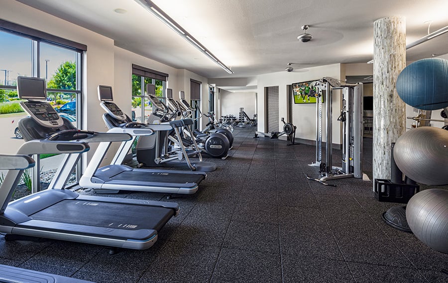 The Addison Apartments near me austin domain fitness center