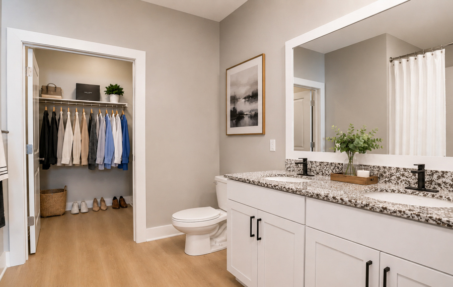 apartments in gwinnett county - Artisan Station Apartments - Atlanta, GA - Bathroom