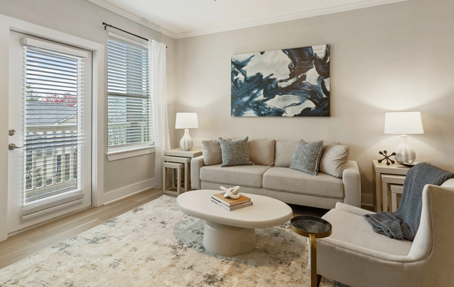 apartments for rent in gwinnett county - Artisan Station Apartments - Atlanta, GA - living room