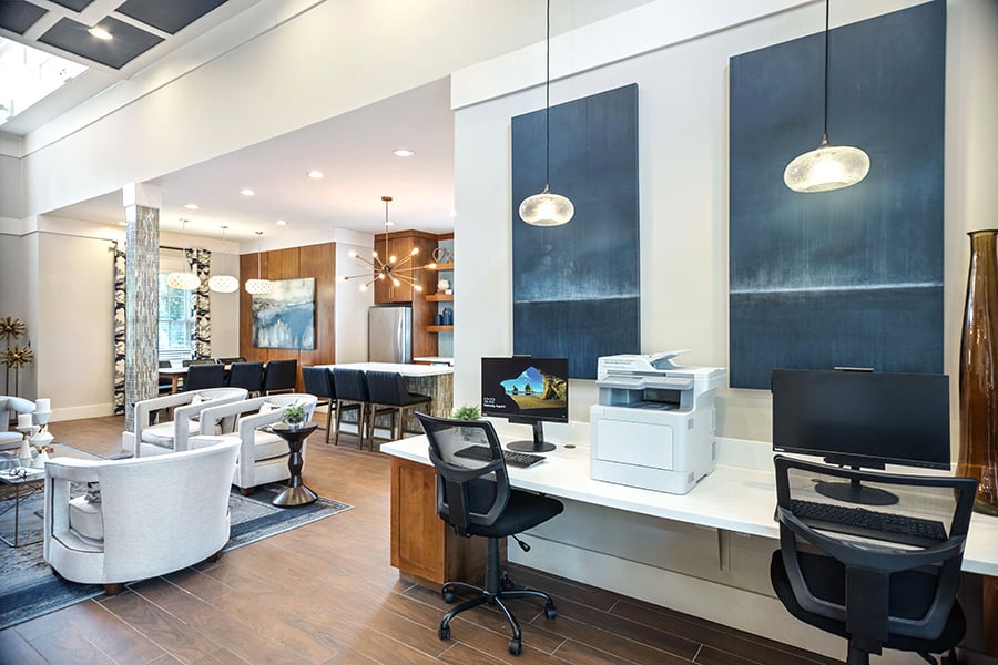 Artisan Station Apartments in Suwanee, GA - Clubhouse