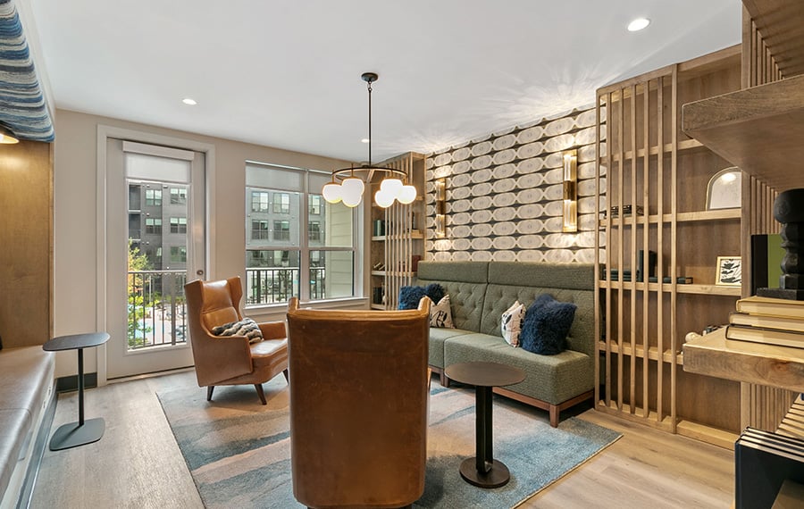 Auden Apartments - Brand new apartments in Atlanta, GA - outdoor game lounge