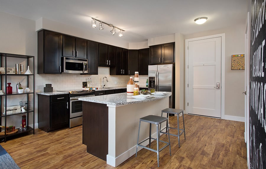 The Battery on Blake Street - downtown Denver apartments - kitchen