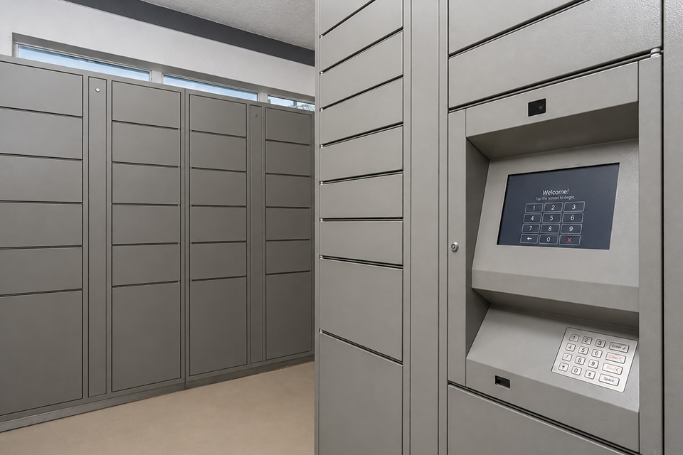 Lake Nona Apartments in Orlando - Reserve at Beachline - Package Lockers