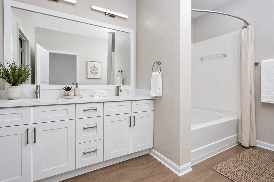 Orlando, FL Apartments for Rent - Reserve at Beachline - Bathroom