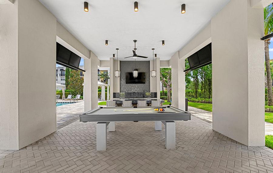 1 bedroom apartments in Boynton Beach - The District Boynton - Outdoor Lounge