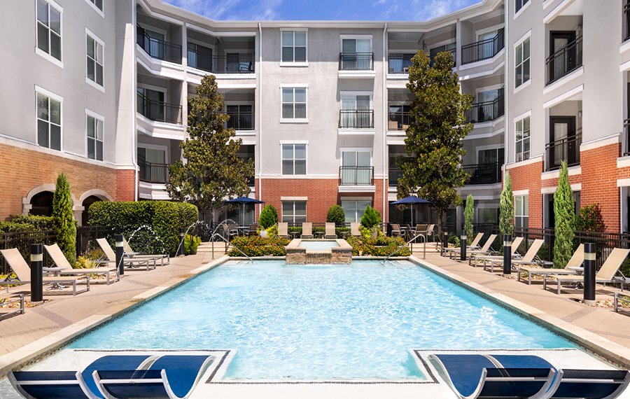 Brick Row - Ricardson, TX apartments - pool