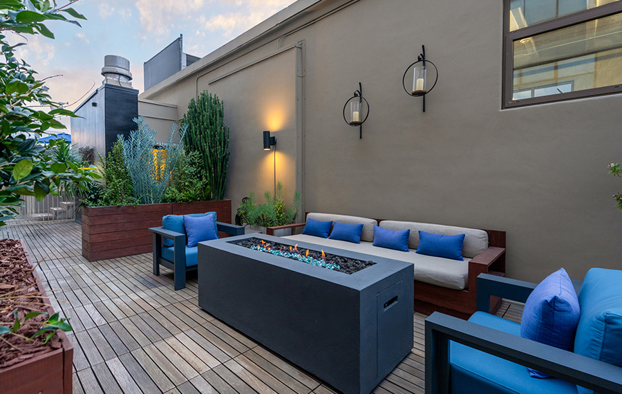 Los Angeles, CA Apartments for Rent - The Brockman Lofts - Rooftop