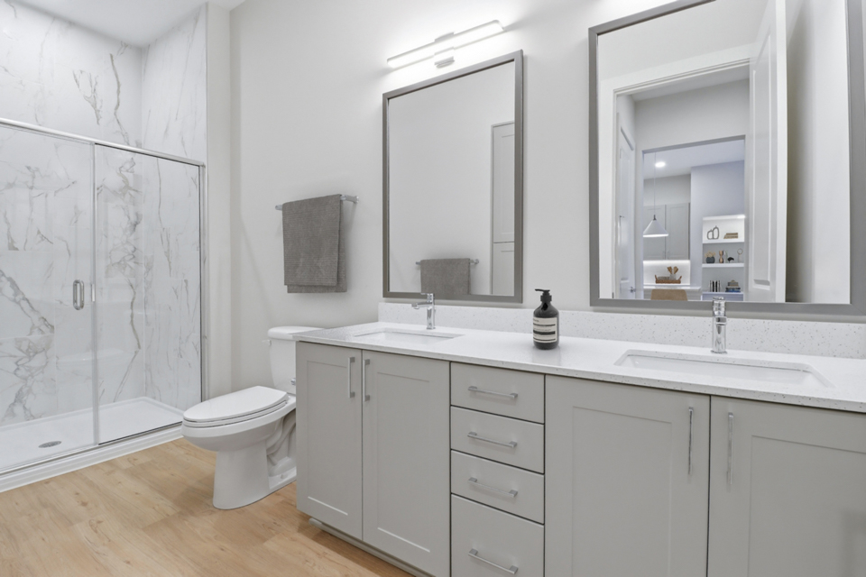 Refined Bathroom Finishes at Brooking Square - Apartments near Downtown Charleston, SC