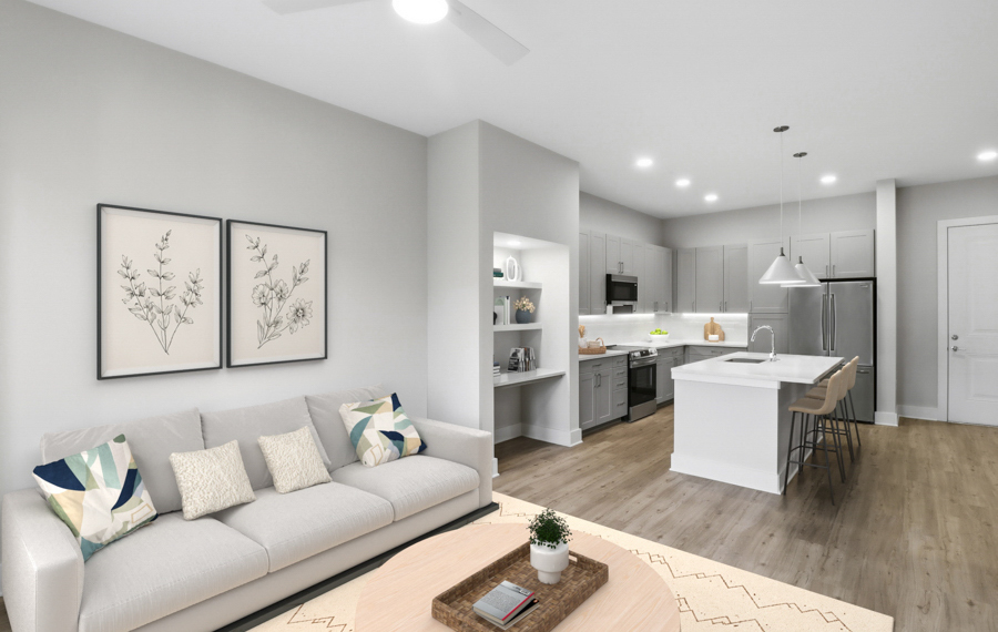 Modern Apartment Interior at Brooking Square - Apartments near Point Hope, Charleston SC