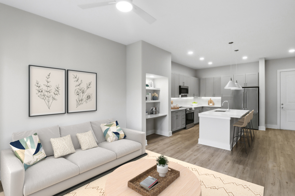 Modern Apartment Interior at Brooking Square - Apartments near Point Hope, Charleston SC