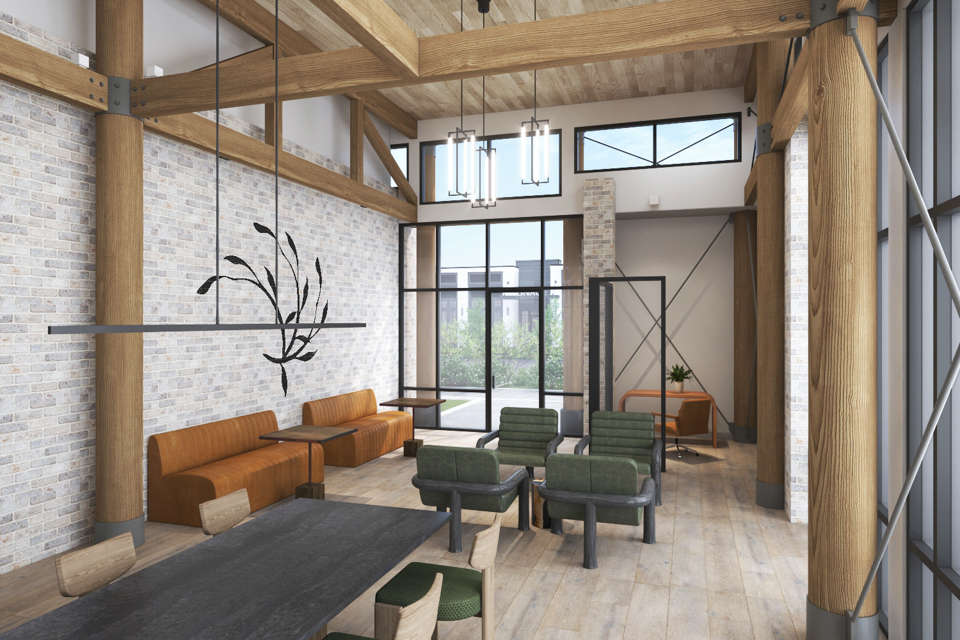 Business Lounge at Brooking Square - Apartments for Lease near Mount Pleasant, SC