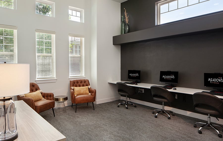 Parker CO Apartments - The Meadows at Meridian - business center