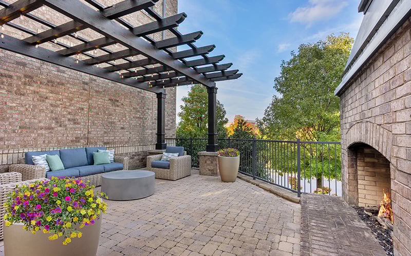 Apartments for Rent in Cool Springs - Cadence Cool Springs - Fireplace