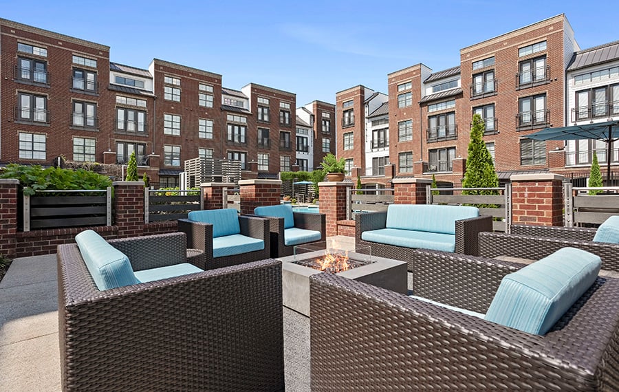 Apartments in Franklin, TN - Dwell at McEwen - Firepit