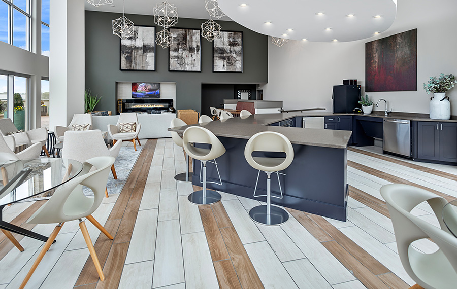Charlotte apartments for rent near Piedmont Row - The Encore SouthPark - Rooftop Clubroom