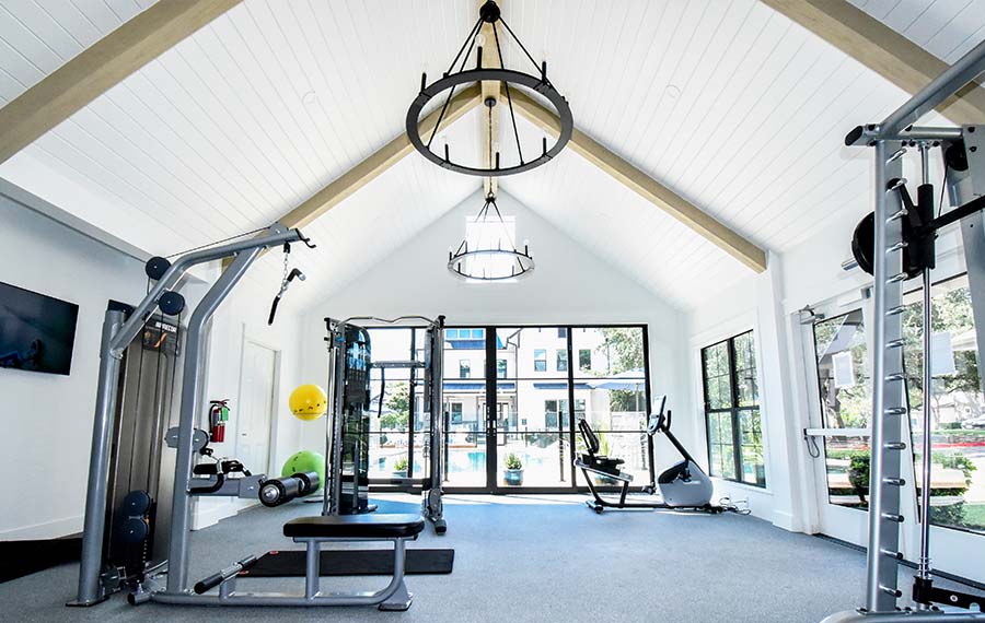 NoA on McNeil Townhomes + Flats - Austin Texas - Fitness Center