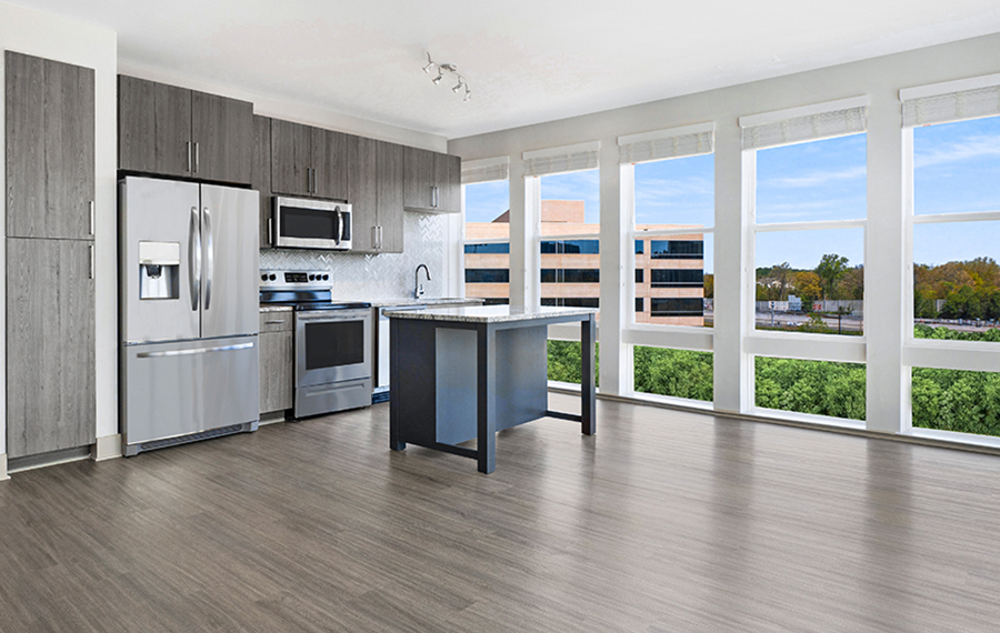 Dulles Airport Apartments for Rent - Passport - Living Room