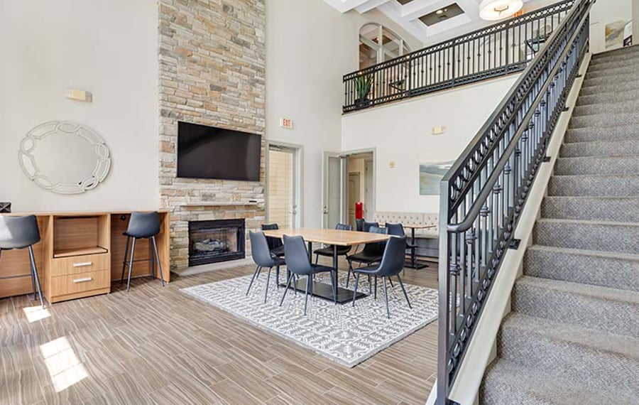 Peabody Apartments for Rent - Highlands at Dearborn - Clubroom