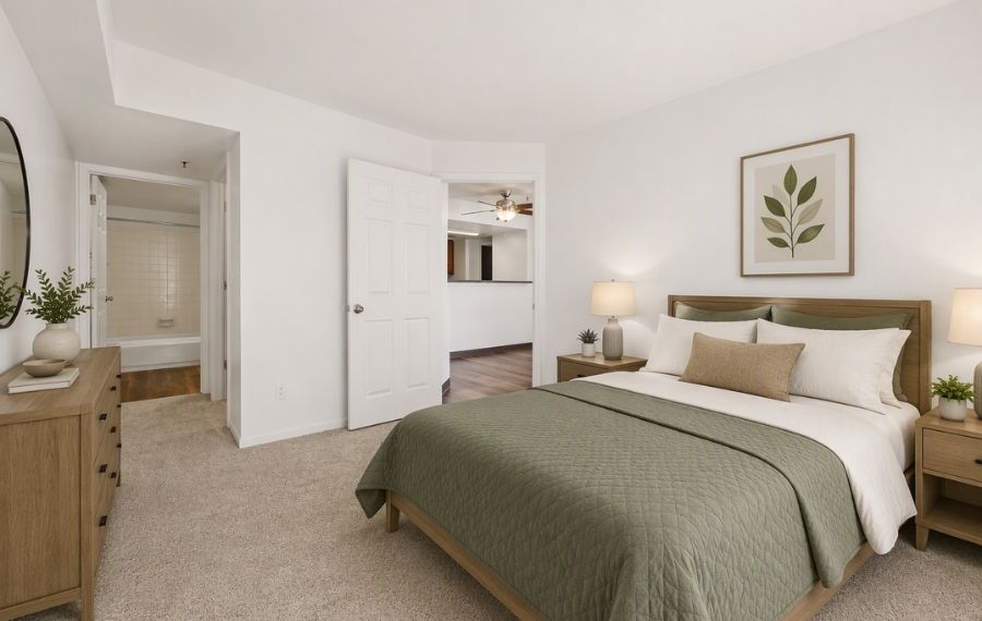 Southeast Denver Apartments for Rent - Jefferson Square - Bedroom