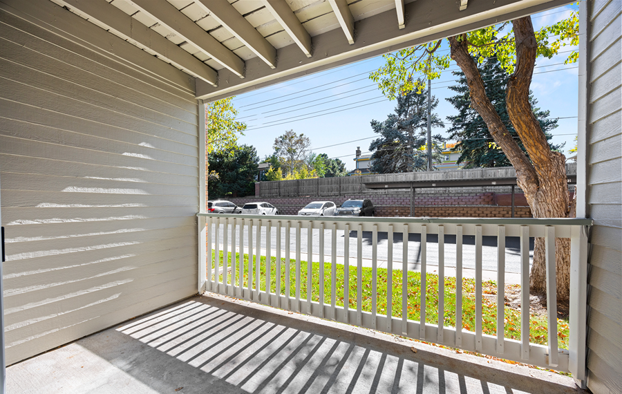 Southeast Denver Apartments for Rent - Jefferson Square - Patio