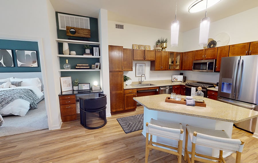 Sanctuary at Tallyns Reach Apartments - Aurora, CO - kitchen