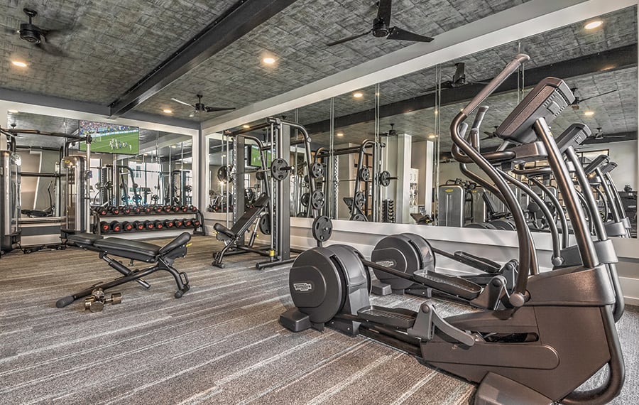 Charlotte Apts near Ballantyne - The Links Rea Farms - Fitness Center