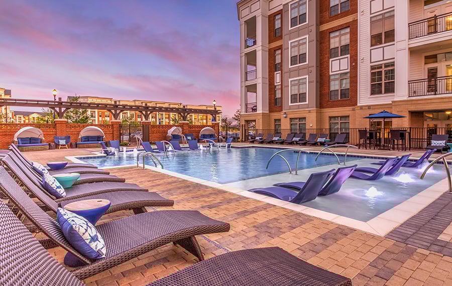 Charlotte Apartments near Ballantyne - The Links Rea Farms - Pool