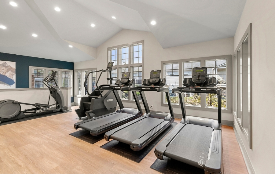 The Lodge at Redmond Ridge - Apartments in Redmond, WA - fitness center