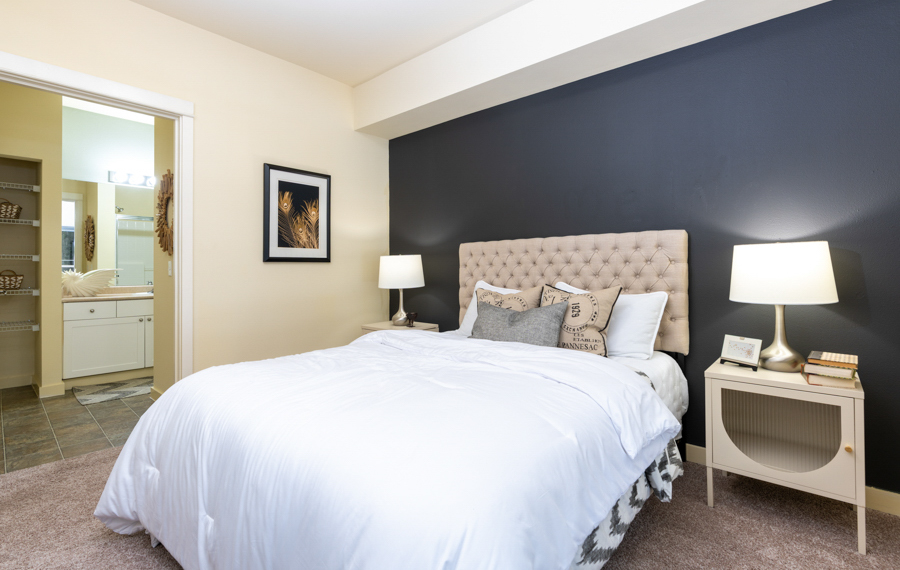 The Lodge At Redmond Ridge apartments in Lake Washington School District - Bedroom