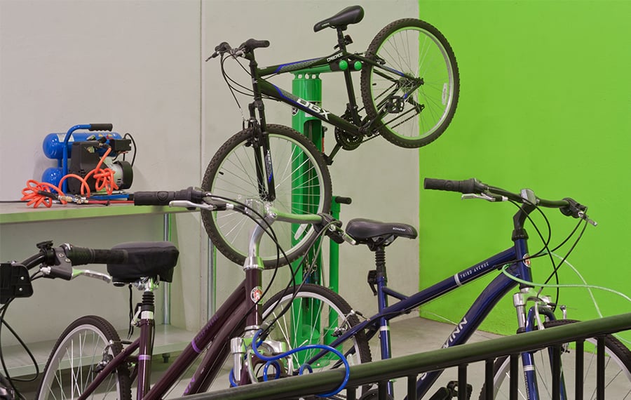 2 bedroom apartments in Raleigh - Marshall Park - Bike Storage