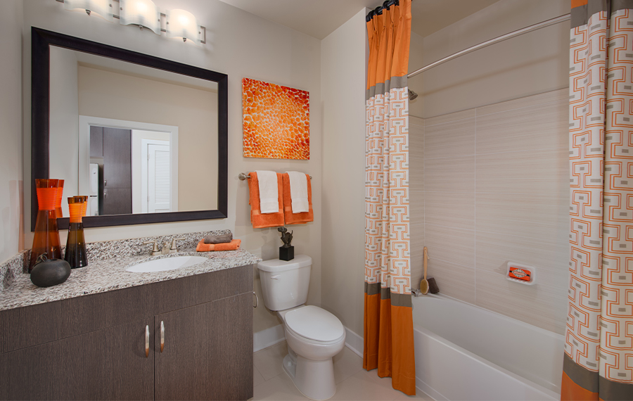 Studio Apartments in Rockville, MD - Mallory Square - Bathroom