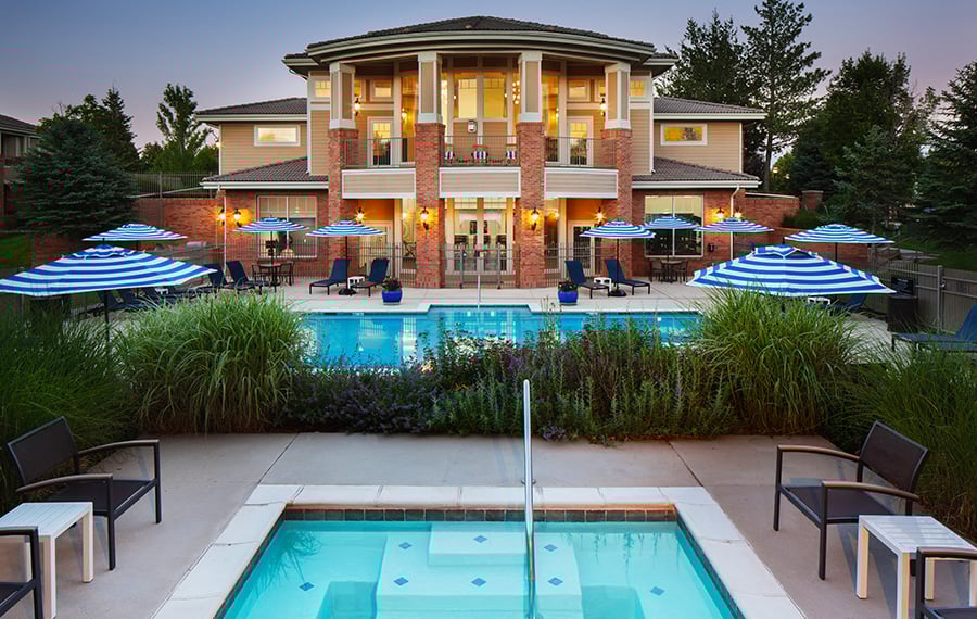 Parker CO Apartments - The Meadows at Meridian - pool