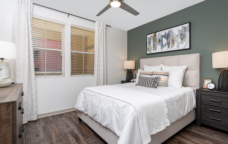 Apartments for rent in the San Diego Unified School District - Mira Bella - Bedroom