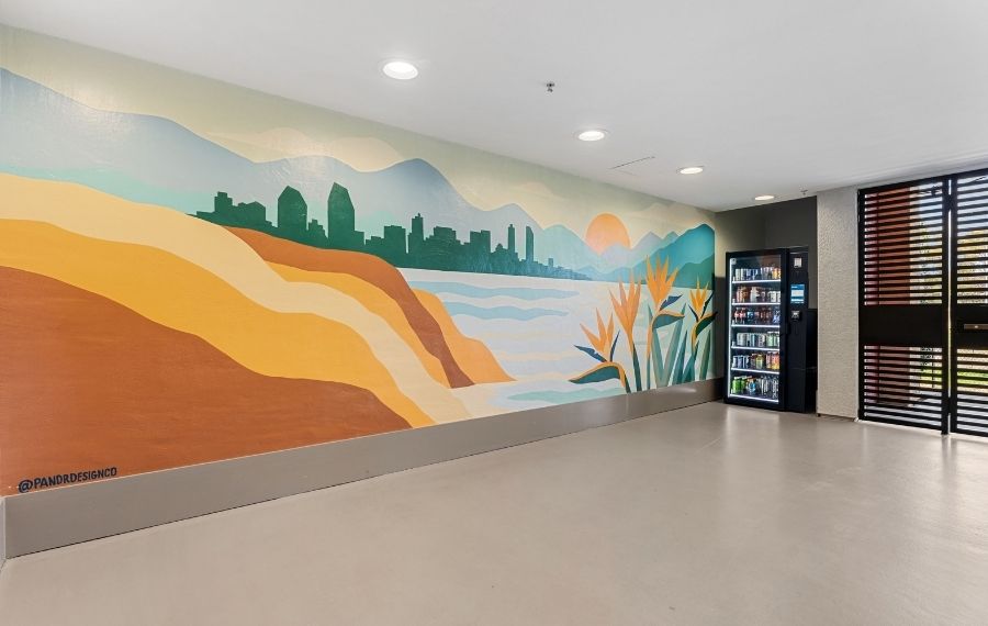 Apartments in San Diego - Mira Bella - South Lobby