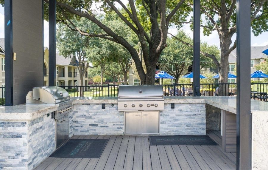 Grapevine Apartments for Rent - Montelena - Outdoor Kitchen