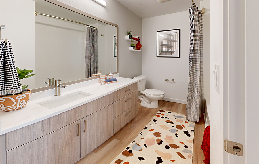Neptune SLU Apartments - Seattle, WA - model bath