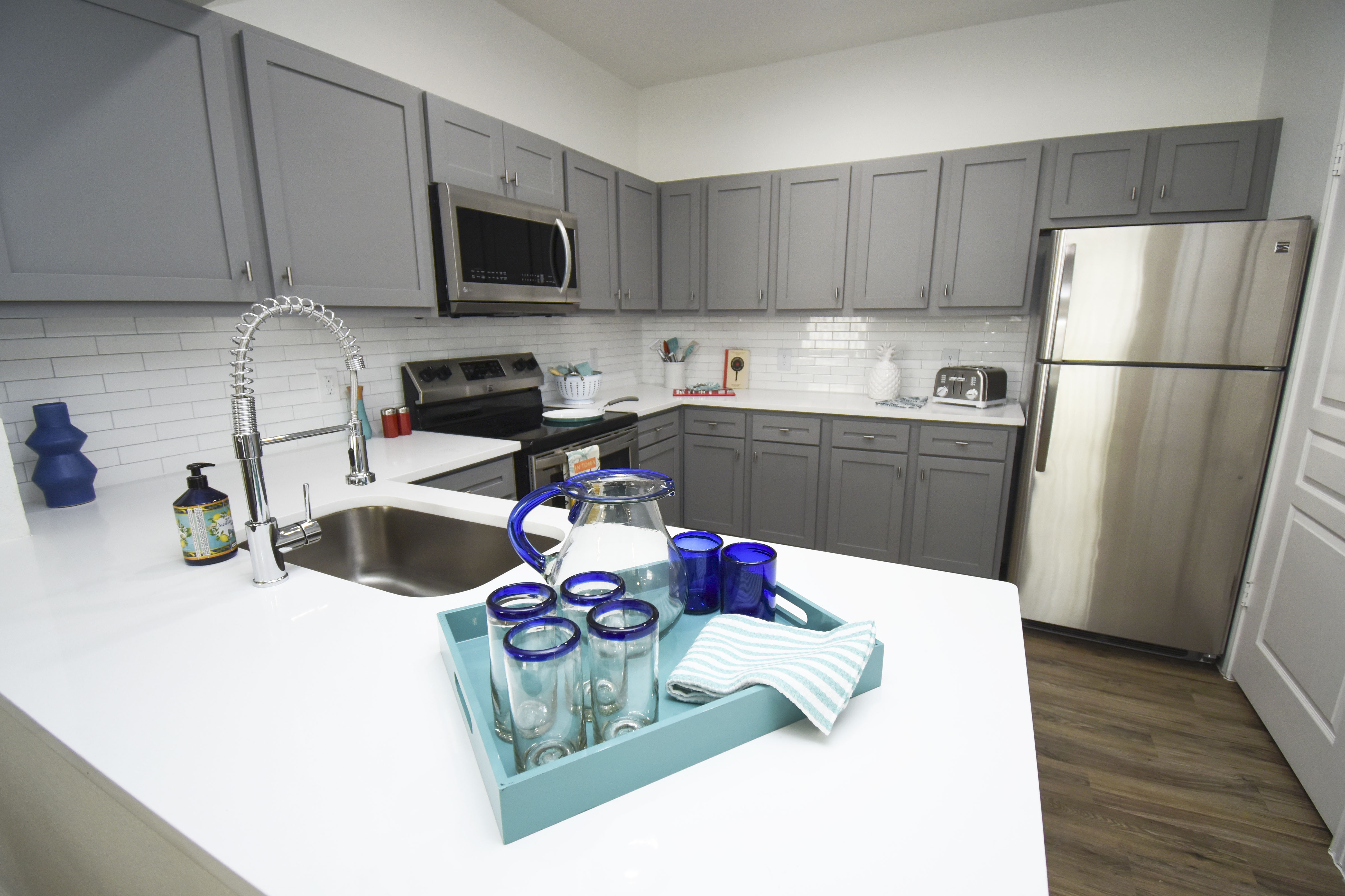 NoA on McNeil Townhomes + Flats - Austin Texas - Kitchen