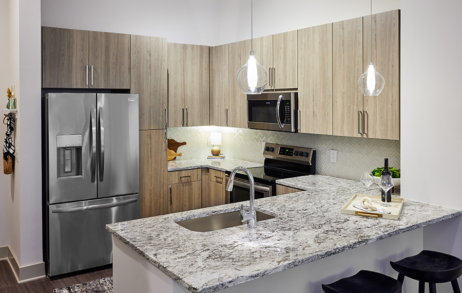 Apartments near Dulles Airport - Passport Apartments - Kitchen