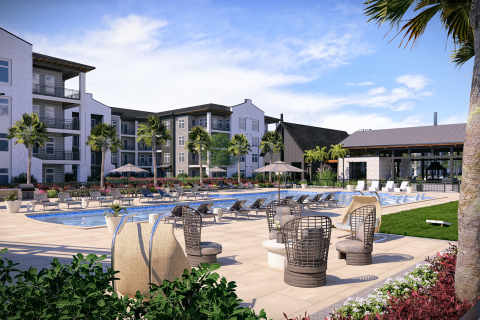 Poolside Living at Brooking Square - Rentals near Credit One Stadium, Charleston SC