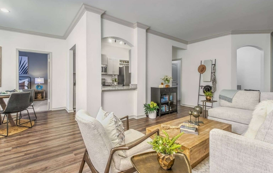 Promenade Park Apartments Charlotte - Open Floor Plan