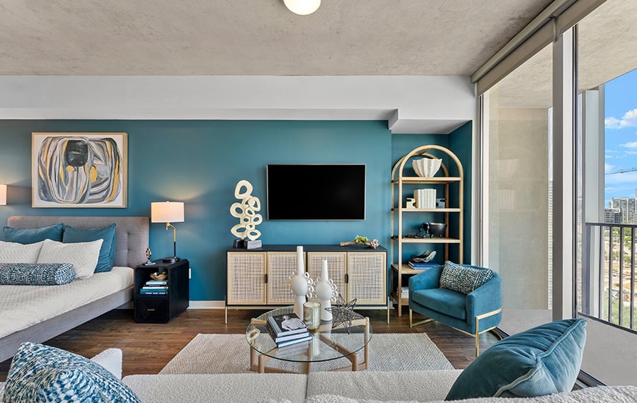 SkyHouse Dallas - Dallas, TX - Luxury vinyl plank flooring